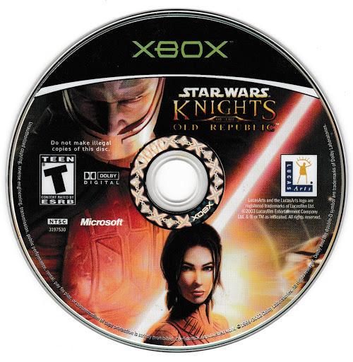Star Wars: Knights of the Old Republic | Xbox | North America | physical media scan: Game Disc | PriceCharting