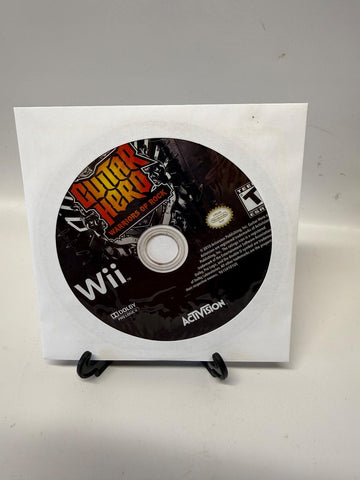 
Guitar Hero: Warriors of Rock | Wii | North America | physical media scan: Game Disc | PriceCharting