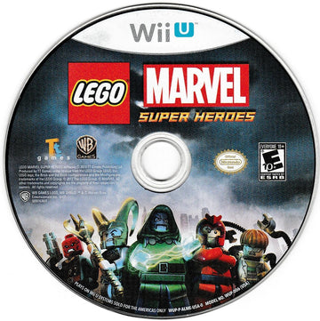 
LEGO Marvel Super Heroes | Wii U | North America | physical media scan: Game Disc | PriceCharting