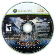 
Batman: Arkham Asylum | Xbox 360 | North America | physical media scan: Disc | PriceCharting