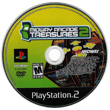 
Midway Arcade Treasures 2 | PlayStation 2 | North America | physical media scan: Game Disc | PriceCharting