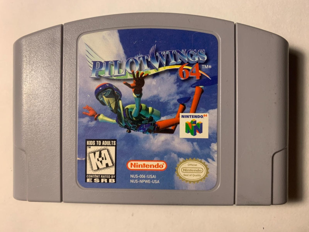 
Pilotwings 64 | Nintendo 64 | North America | physical media scan: Cartridge | PriceCharting
