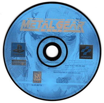 
Metal Gear Solid | PlayStation | North America | physical media scan: Game Disc 2 | PriceCharting
