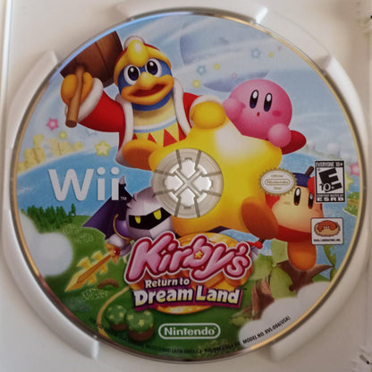 
Kirby's Return to Dream Land | Wii | North America | physical media scan: Game Disc | PriceCharting