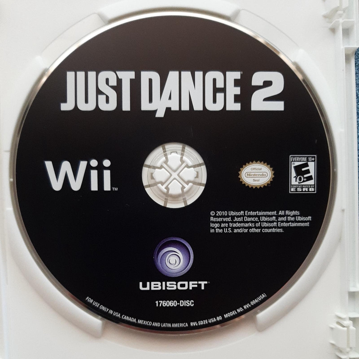 
Just Dance 2 | Wii | North America | physical media scan: Disc | PriceCharting