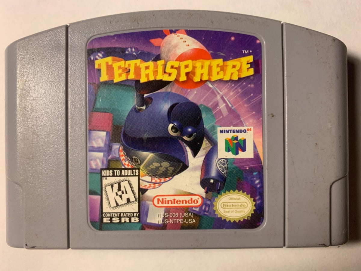 
Tetrisphere | Nintendo 64 | North America | physical media scan: Cartridge | PriceCharting