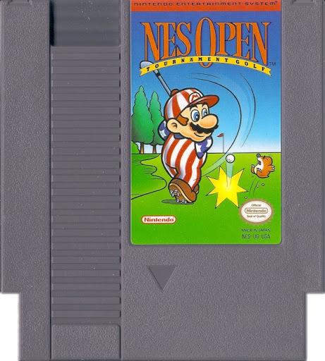 
NES Open Tournament Golf | NES | North America | physical media scan: Cartridge | PriceCharting