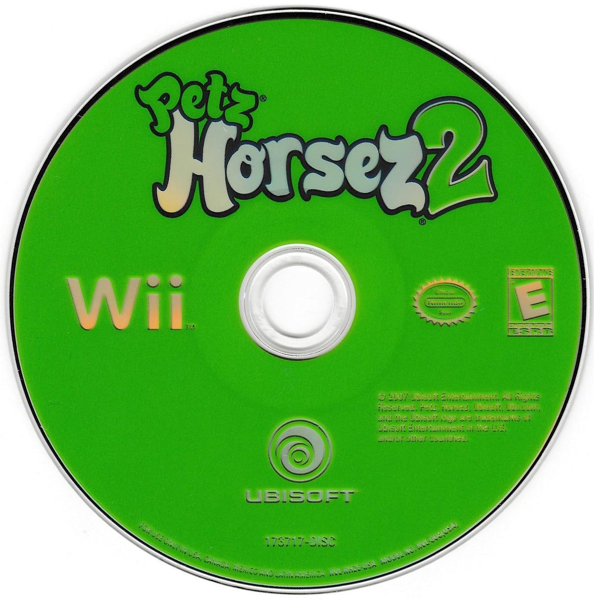 
Petz: Horsez 2 | Wii | North America | physical media scan: Game Disc | PriceCharting