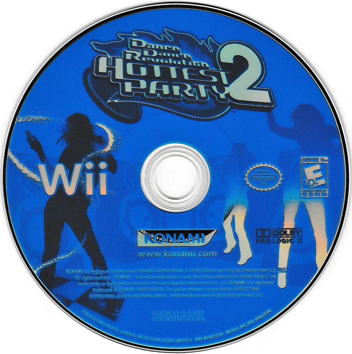
Dance Dance Revolution: Hottest Party 2 | Wii | North America | physical media scan: Game Disc | PriceCharting