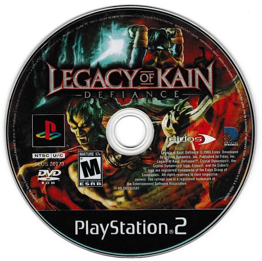 
Legacy of Kain: Defiance | PlayStation 2 | North America | physical media scan: Game Disc | PriceCharting