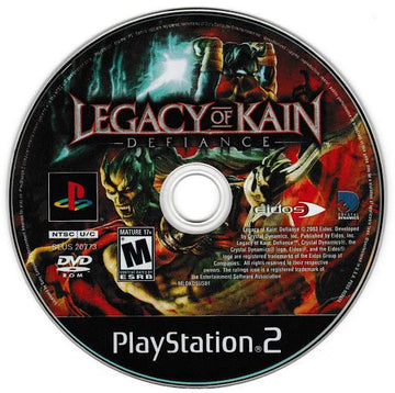 
Legacy of Kain: Defiance | PlayStation 2 | North America | physical media scan: Game Disc | PriceCharting