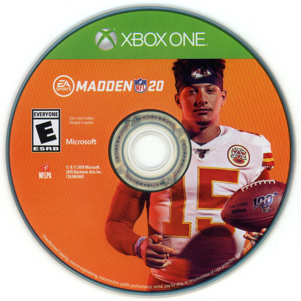 
Madden NFL 20 | Xbox One | North America | physical media scan: Disc | PriceCharting