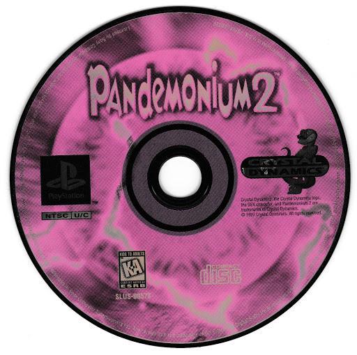 Pandemonium 2 | PlayStation | North America | physical media scan: Game Disc | PriceCharting