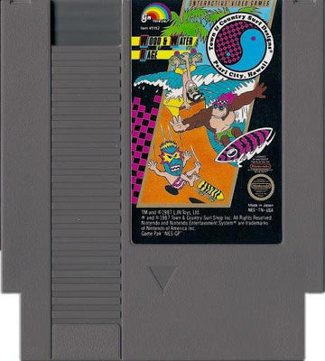 
Town & Country Surf Designs: Wood & Water Rage | NES | North America | physical media scan: Cartridge | PriceCharting