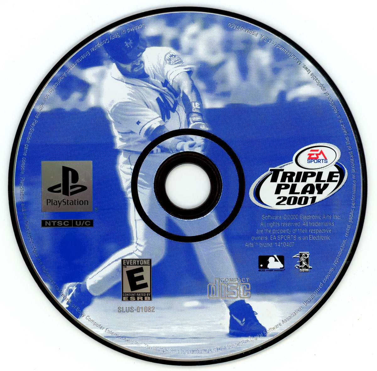 
Triple Play 2001 | PlayStation | North America | physical media scan: Disc | PriceCharting