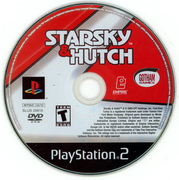 
Starsky & Hutch | PlayStation 2 | North America | physical media scan: Disc | PriceCharting