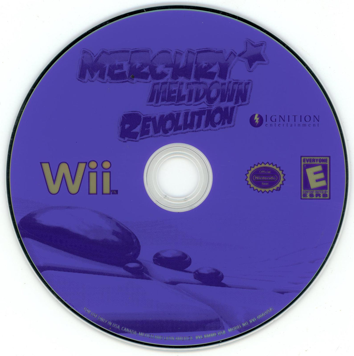 
Mercury Meltdown Revolution | Wii | North America | physical media scan: Disc | PriceCharting