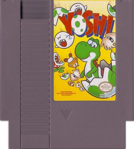 
Yoshi | NES | North America | physical media scan: Cartridge | PriceCharting