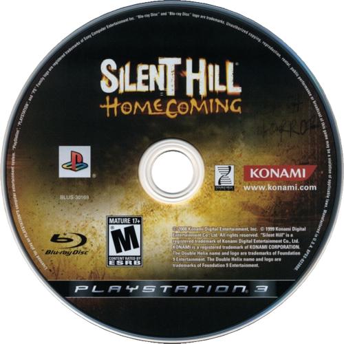 
Silent Hill: Homecoming | PlayStation 3 | North America | physical media scan: Disc | PriceCharting