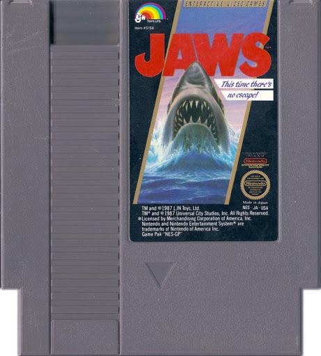 
Jaws | NES | North America | physical media scan: Cartridge | PriceCharting