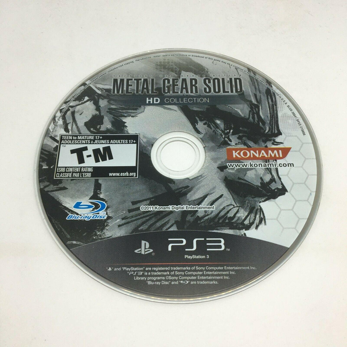 
Metal Gear Solid: HD Collection | PlayStation 3 | North America | physical media scan: Game Disc | PriceCharting