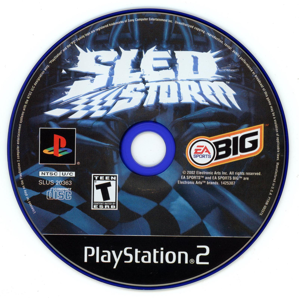 
Sled Storm | PlayStation 2 | North America | physical media scan: Disc | PriceCharting