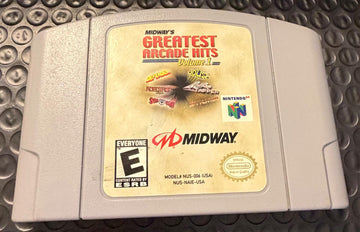 
Midway's Greatest Arcade Hits: Vol 1 | Nintendo 64 | North America | physical media scan: Cartridge | PriceCharting