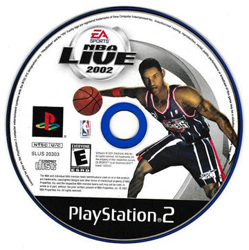 
NBA Live 2002 | PlayStation 2 | North America | physical media scan: Game Disc | PriceCharting