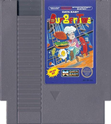 
BurgerTime | NES | North America | physical media scan: Cartridge | PriceCharting