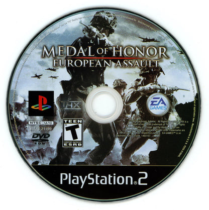 
Medal of Honor: European Assault | PlayStation 2 | North America | physical media scan: Disc | PriceCharting