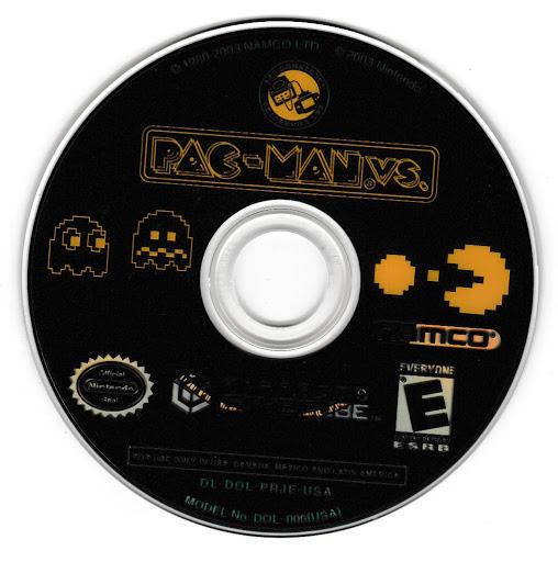 
Pac-Man Vs. | GameCube | North America | physical media scan: Game Disc | PriceCharting