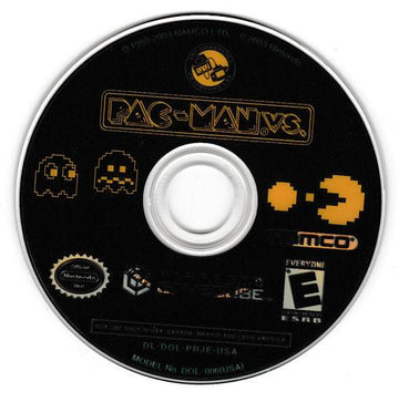 
Pac-Man Vs. | GameCube | North America | physical media scan: Game Disc | PriceCharting
