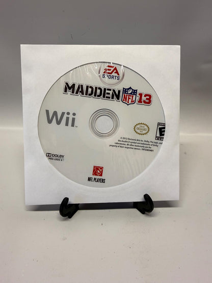 
Madden NFL 13 | Wii | North America | physical media scan: Game Disc | PriceCharting