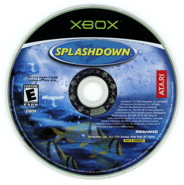 
Splashdown | Xbox | North America | physical media scan: Disc | PriceCharting