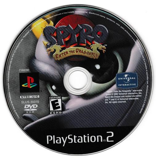 Spyro: Enter the Dragonfly | PlayStation 2 | North America | physical media scan: Game Disc | PriceCharting