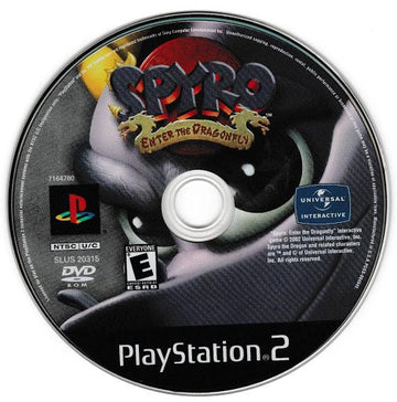 
Spyro: Enter the Dragonfly | PlayStation 2 | North America | physical media scan: Game Disc | PriceCharting