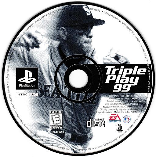 
Triple Play '99 | PlayStation | North America | physical media scan: Game Disc | PriceCharting