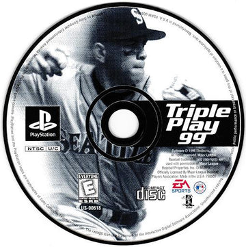 
Triple Play '99 | PlayStation | North America | physical media scan: Game Disc | PriceCharting