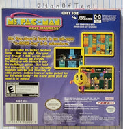 
Ms. Pac-Man Maze Madness | Game Boy Advance | North America | back cover scan: Box Back | PriceCharting