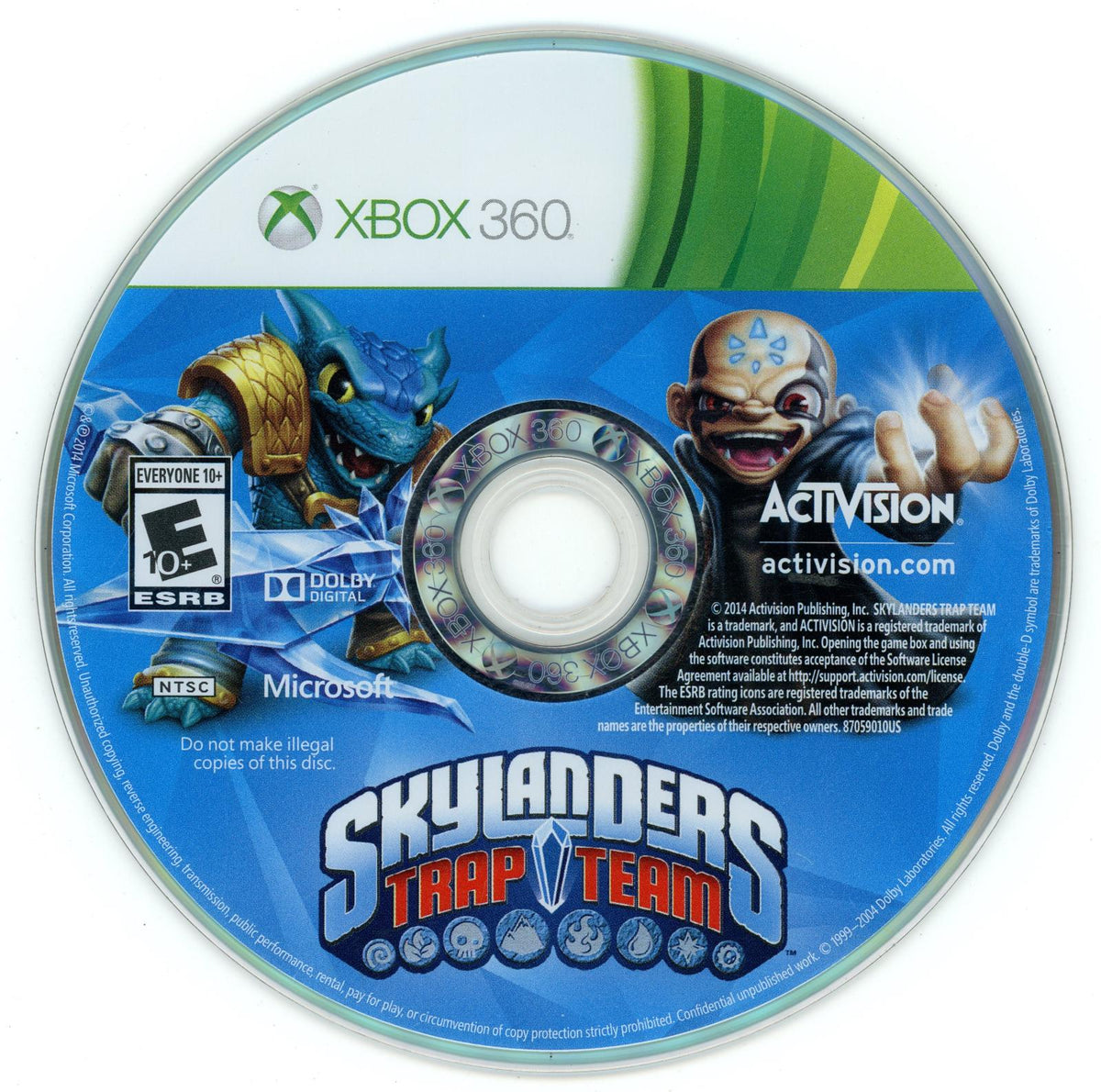 
Skylanders: Trap Team | Xbox 360 | North America | physical media scan: Disc | PriceCharting