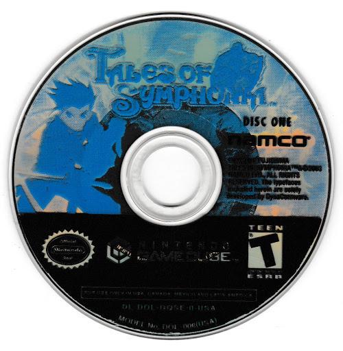 
Tales of Symphonia | GameCube | North America | physical media scan: Game Disc 1 | PriceCharting