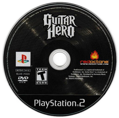 
Guitar Hero | PlayStation 2 | North America | physical media scan: Game Disc | PriceCharting
