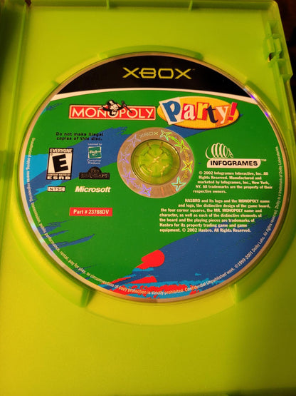 
Monopoly Party | Xbox | North America | physical media scan: Disc | PriceCharting