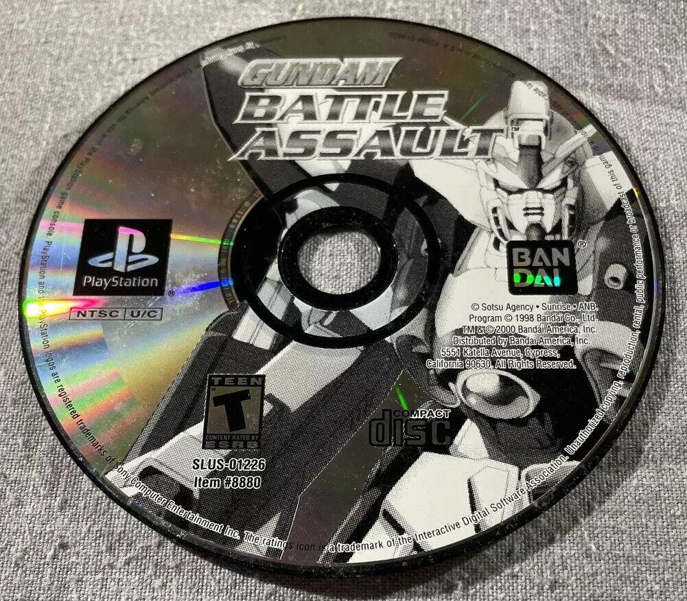 
Gundam Battle Assault | PlayStation | North America | physical media scan: Game Disc | PriceCharting