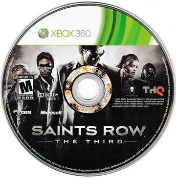 
Saints Row: The Third | Xbox 360 | North America | physical media scan: Game Disc | PriceCharting