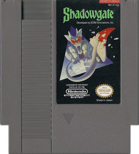 
Shadowgate | NES | North America | physical media scan: Cartridge | PriceCharting