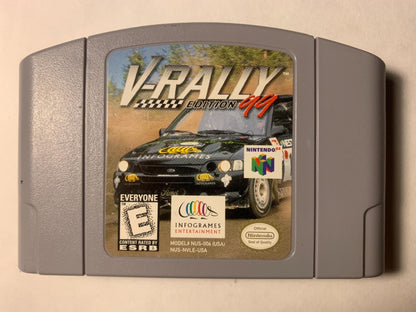 
V-Rally Edition 99 | Nintendo 64 | North America | physical media scan: Cartridge | PriceCharting