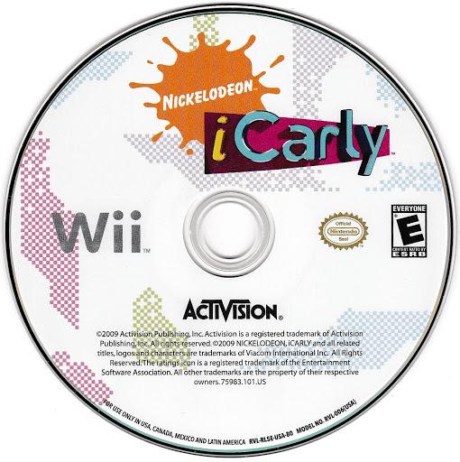 
iCarly | Wii | North America | physical media scan: Game Disc | PriceCharting