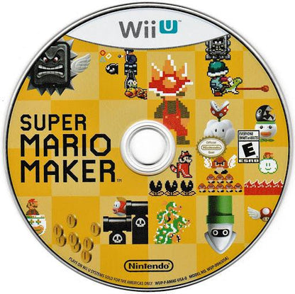 
Super Mario Maker | Wii U | North America | physical media scan: Game Disc | PriceCharting