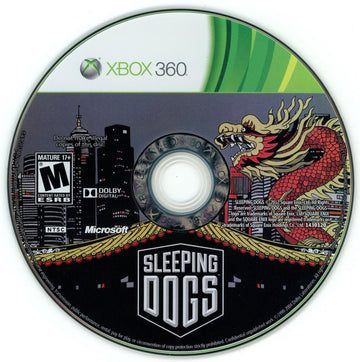 
Sleeping Dogs | Xbox 360 | North America | physical media scan: Disc | PriceCharting